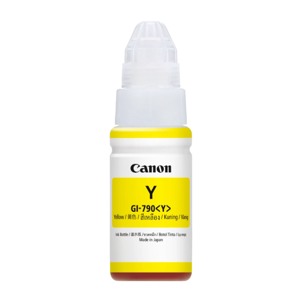 Canon 790 Yellow Inkjet Ink Bottle view 2